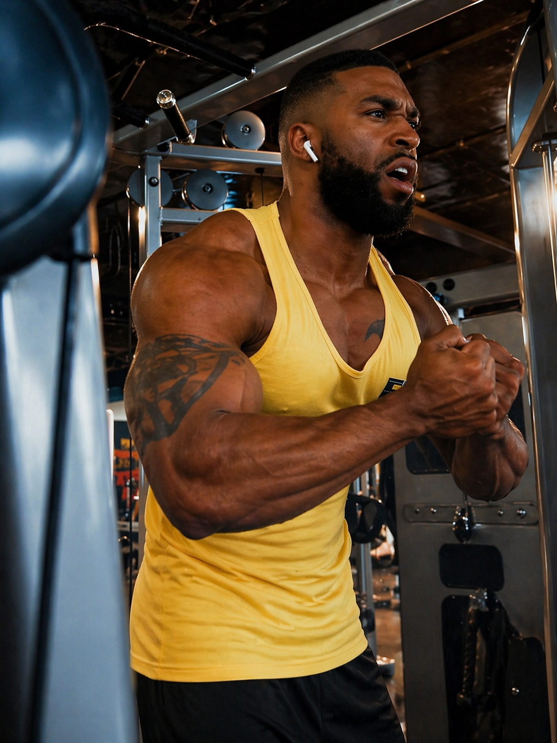 Athlete portrait